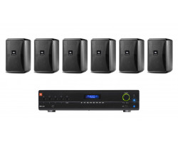 Комплект акустики 6 настенных динамиков JBL Control 23-1 | Bluetooth | 6х15Вт